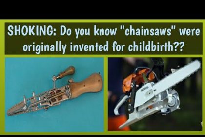 Why were chainsaws invented