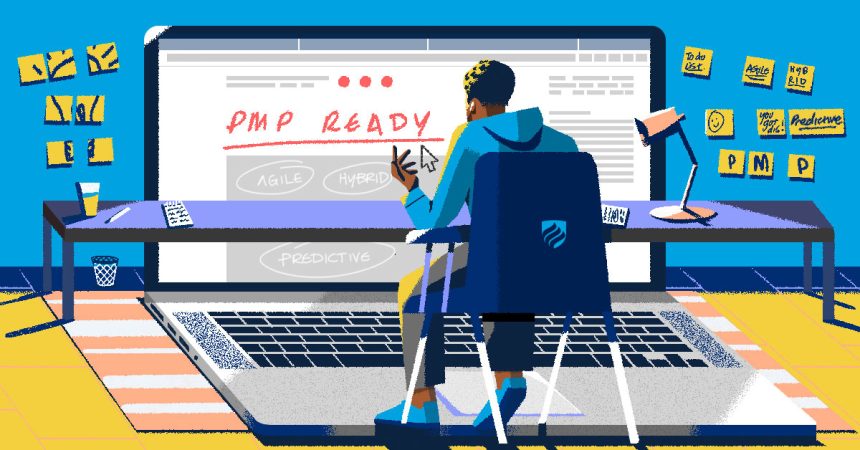 What would be the pass mark for the PMP exam?