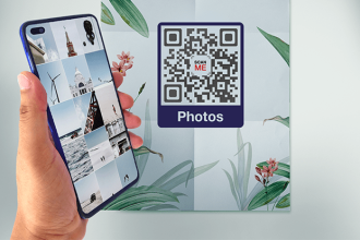 Print with QR code