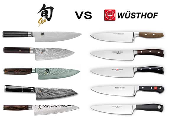 Wusthof vs Shun Knives