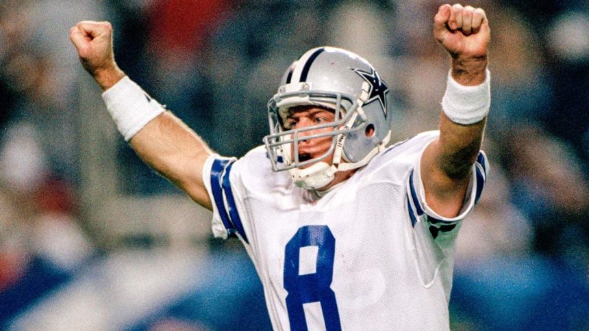 Troy Aikman expresses his desire to have been announcing today's Cowboys-49ers game.