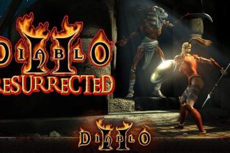 playing Diablo 2 Resurrected.