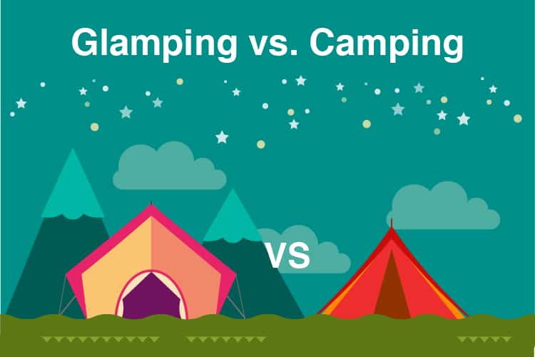 How much do you know about the differences between glamping vs. camping? Read on to get a clear understanding of the differences between them.
