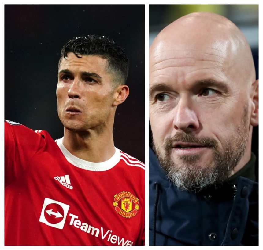 Cristiano Ronaldo breaks his silence on the appointment of Erik Ten Hag.