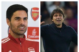 Antonio Conte has expressed his admiration for Mikel Arteta ahead of the London derby
