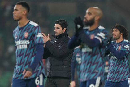 Mikel Arteta urged them to sign at least eight players if they want to compete with Manchester City and Liverpool.