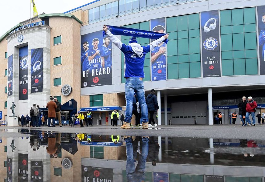 Chelsea Football Club announces a new £20 million-a-year shirt sleeve sponsor.