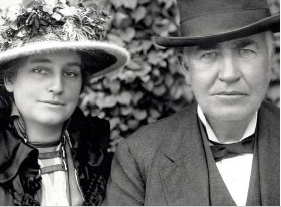 How did Thomas Edison Propose Marriage To Mina Miller?
