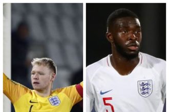 Gareth Southgate heaps praise on England duo Aaron Ramsdale and Fikayo Tomori.