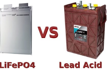 Lead Battery vs LifePO4