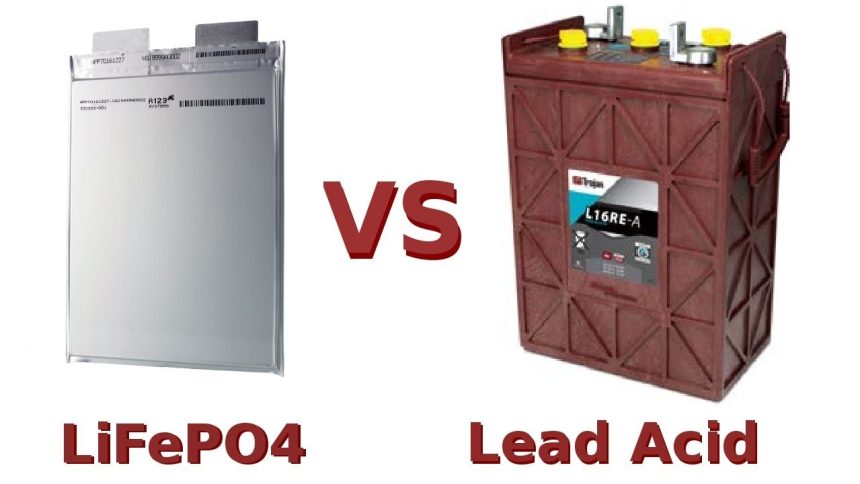 Lead Battery vs LifePO4