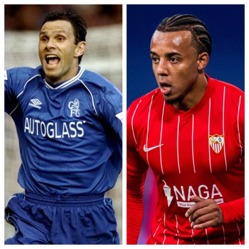 Gus Poyet has revealed why Jules Kounde will suit Barcelona more than Chelsea.