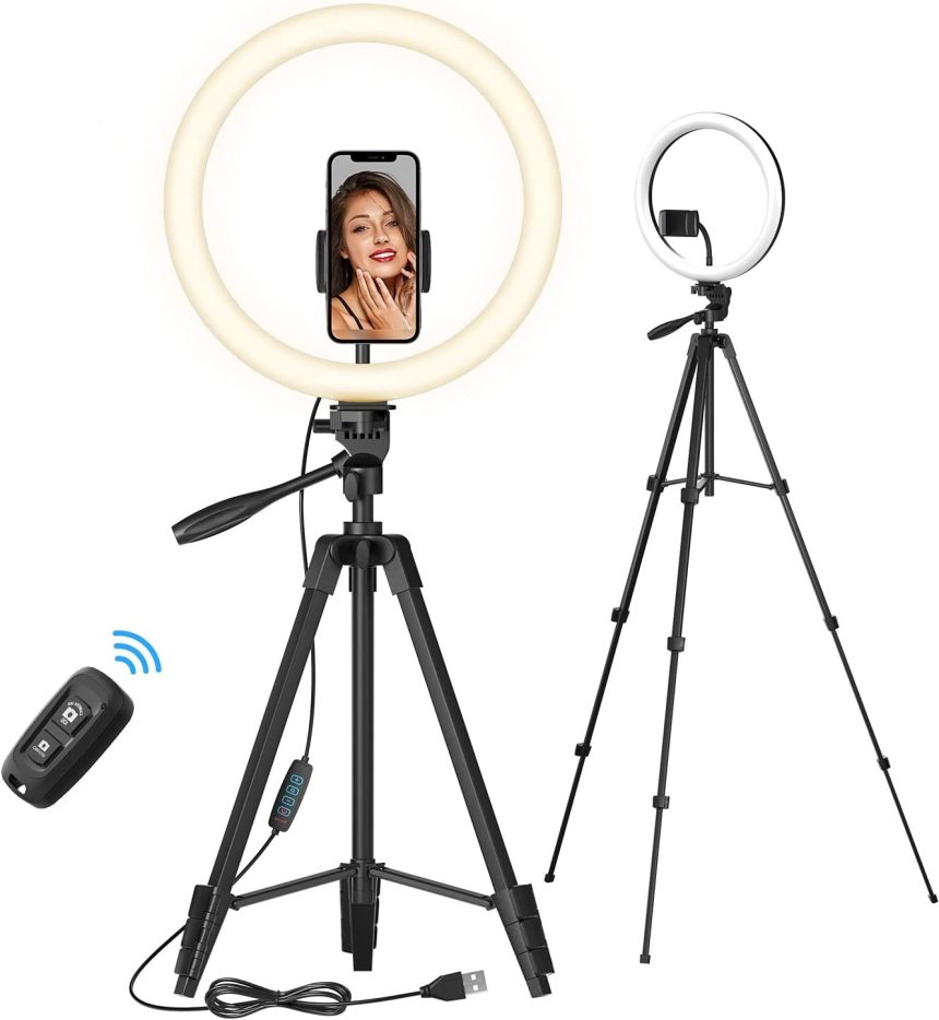 How to Use a TONOR Ring Light for YouTube, Zoom, and Live Streaming?