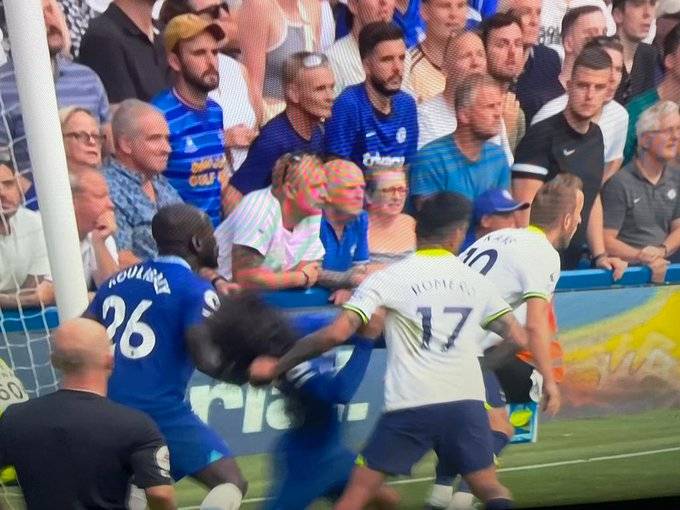 Christian Romero was lucky to escape a red Card over the Marc Cucurella incident, says former EPL Referee.