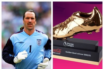 David Seaman snubs Cristiano Ronaldo and Mohamed Salah as he names his Premier League Golden Boot winner.