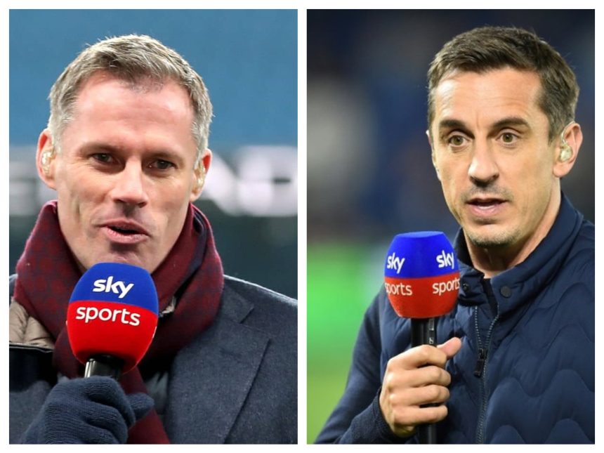 Jamie Carragher and Garry Neville name the clubs to be relegated from the Premier League.