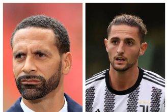 Rio Ferdinand delivers his verdict on Manchester United's move for Adrien Rabiot.