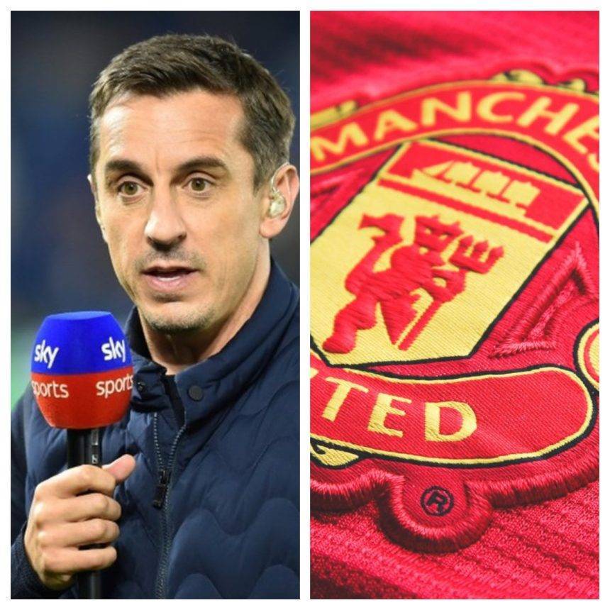 Gary Neville makes shocking Manchester United Premier League prediction.