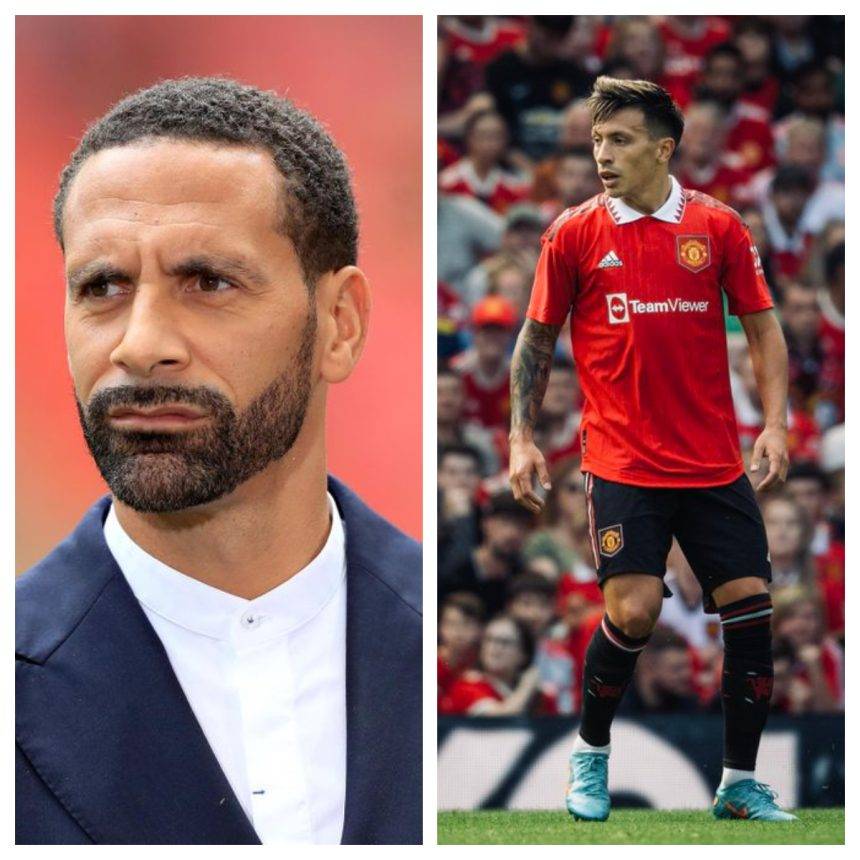 Rio Ferdinand had urged Erik Ten Hag to vary his formation to bring the best from Lisandro Martinez.