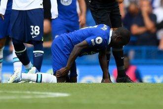 Thomas Tuchel provides an update on N’Golo Kante’s injury against Tottenham.