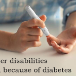 What other disabilities Can form because of diabetes