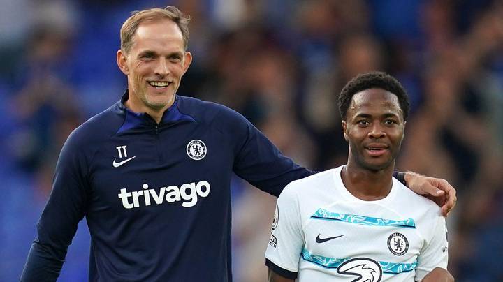 Check Thomas Tuchel's response when asked what he thinks is Raheem Sterling's best position.