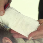 What do Nits look like on Paper towels