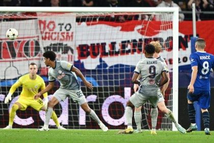 Check Conor Gallagher's reaction to Mateo Kovacic's goal against RB Salzburg.