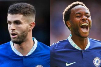 Graham Potter explains his decision to play Raheem Sterling and Christian Pulisic as wing-back against Salzburg.