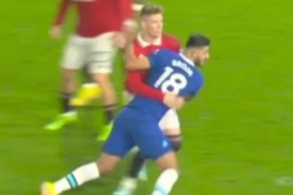 Gary Neville has ripped into Scott McTominay for giving away a Penalty against Chelsea.