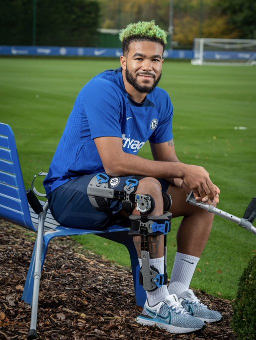 Reece James targets the World Cup as he provides an update on his injury.