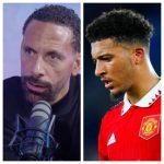 Rio Ferdinand urges Jadon Sancho to improve after being dropped from Manchester United Starting Lineup.