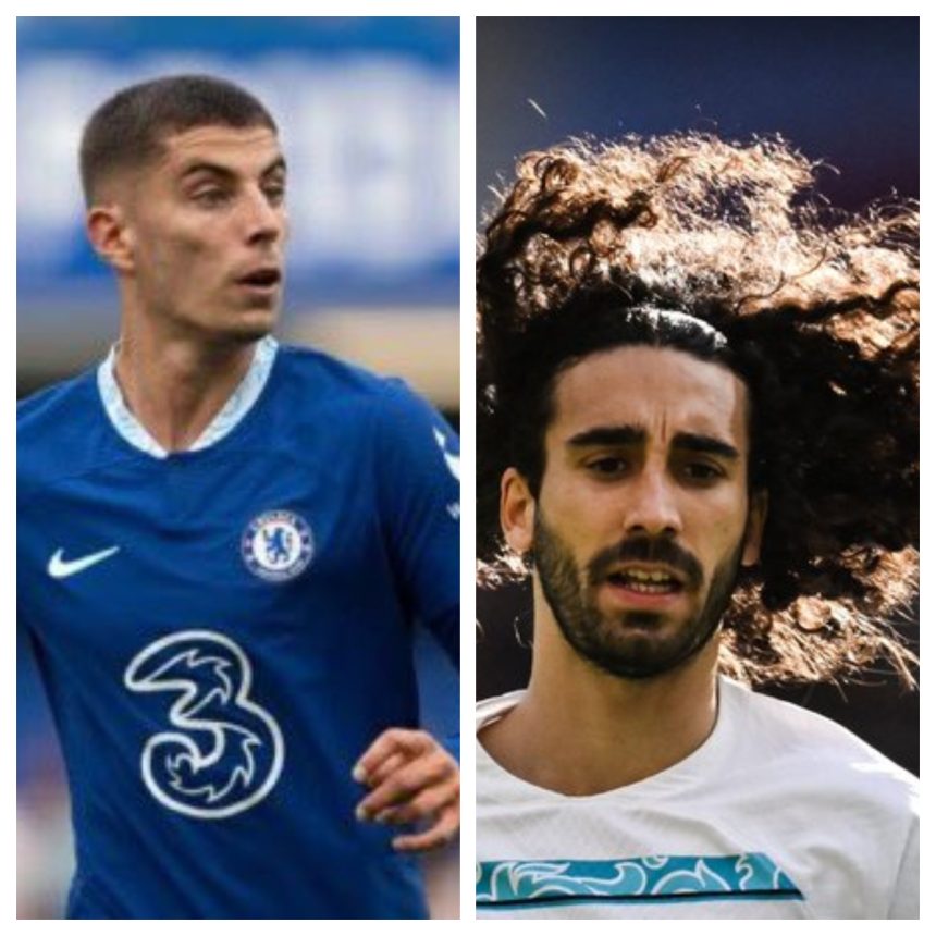 Graham Potter revealed the reason behind the substitution of Kai Havertz and Marc Cucurella at half time.