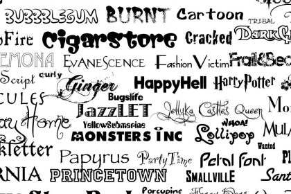 Modern Fonts for Websites