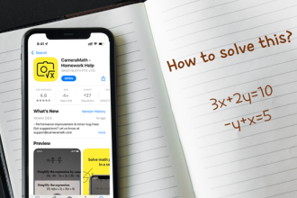 Camera Math: Make it easy for anyone to get math online learning and homework help