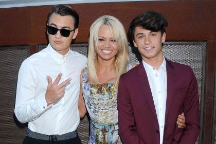 Who are Pamela Anderson’s kids Brandon Thomas and Dylan Jagger Lee?