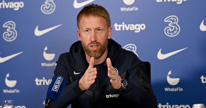 Graham Potter has revealed how Chelsea will reshape their team after the injury to Reece James.