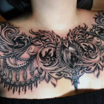 Why do women like to prefer chest tattoos?
