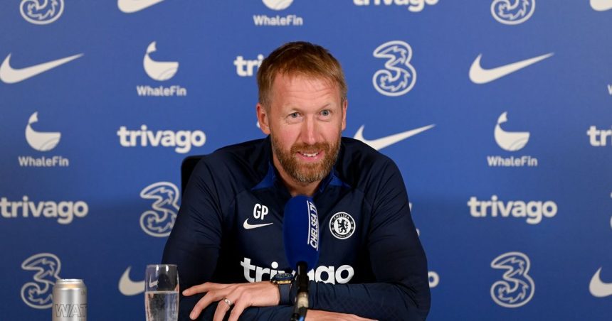 Graham Potter speaks on Chelsea's injury situation and provides an update on Aubameyang and Pulisic.