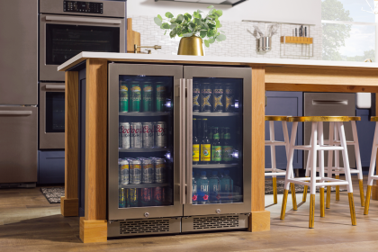 Can You Put A Beverage Cooler In A Cabinet?