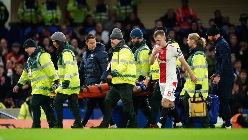 Graham Potter updates Cesar Azpilicueta following his head injury against Southampton.