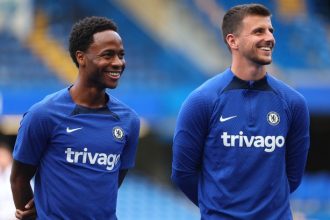 Graham Potter provides fitness update on Mason Mount, Raheem Sterling, and N’Golo Kante ahead of Everton clash.