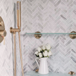 Herringbone Mosaic Tile Backsplash: Change Your Home with an Immortal Design