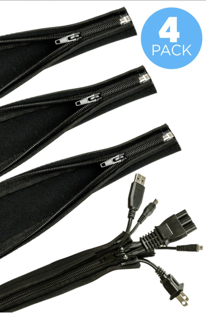 What are cable sleeves, and how can they improve my home office?