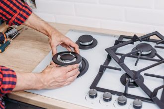 Gas stove repair