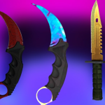 What are the most expensive knife skins in CSGO?