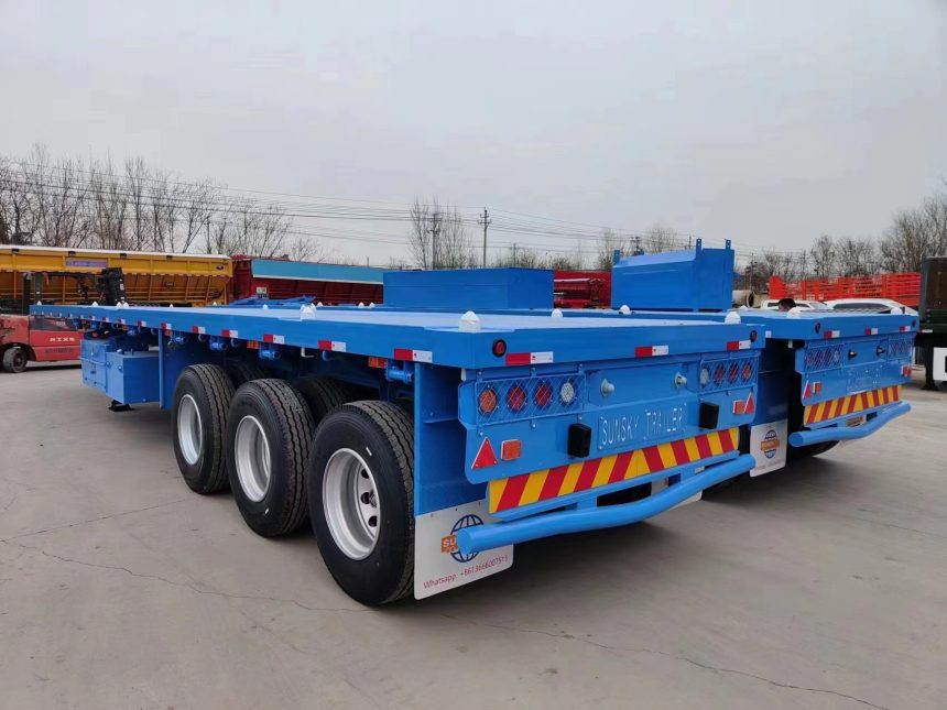 Customised Flatbed Trailer for Sale – China