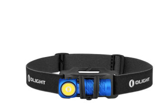 How Perun 2 mini performs a high-lumen rechargeable right-angle flashlight that combines both white and red LED options?