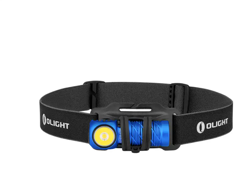 How Perun 2 mini performs a high-lumen rechargeable right-angle flashlight that combines both white and red LED options?