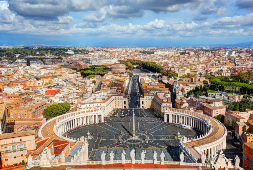 Exploring St. Peter's Basilica: Statues and the Dome